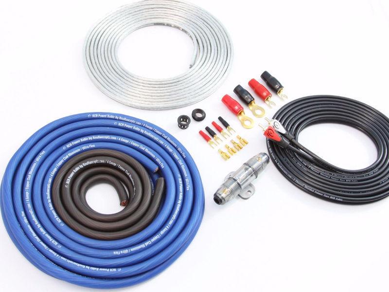 KnuKonceptz KCA Complete 4 Gauge Amp Installation Kit