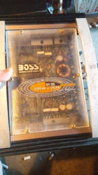 Boss audio 200w 2ch high powered amp