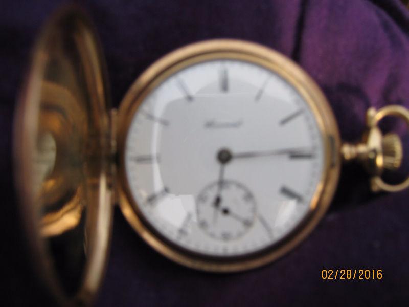 E. HOWARD Pocket Watch (Gold Fill), Late 1800