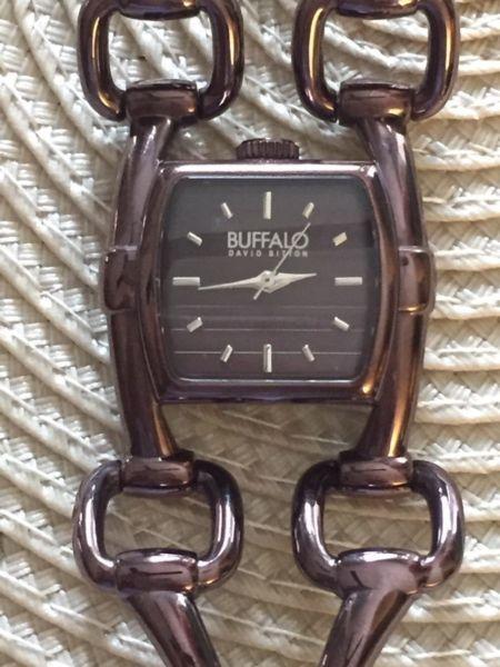 Buffalo David Button Watch