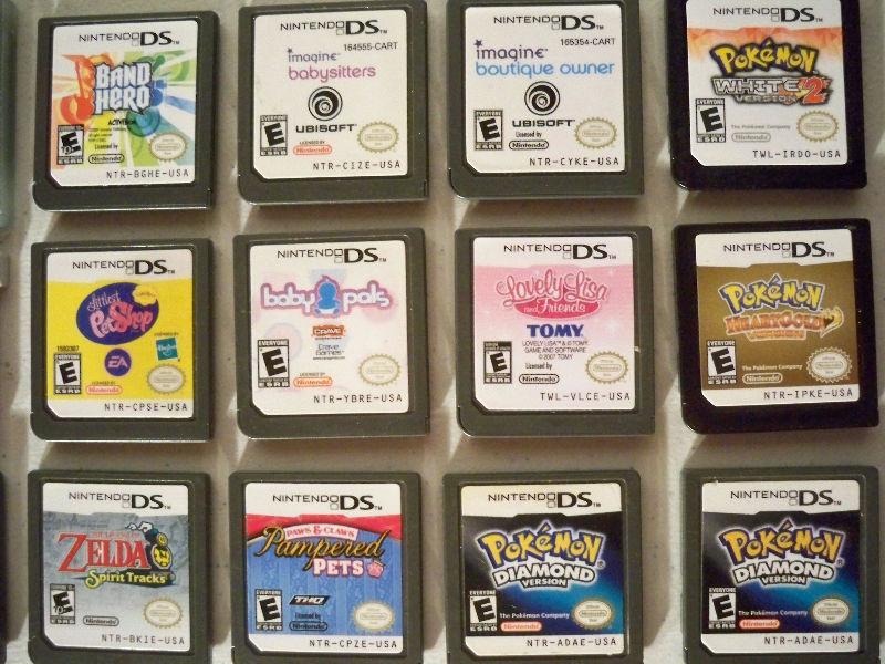 Nintendo DS games and 3DS games