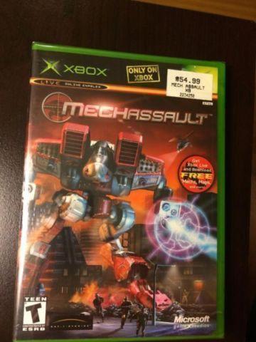 Mechassault (XBOX) - new/sealed - with Strategy Guide - only $20