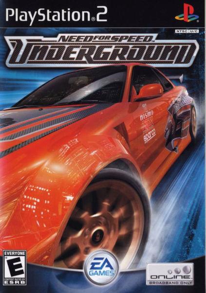 Need for Speed Underground for Playstation 2