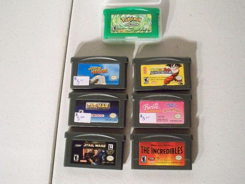 Game Boy Advance Games