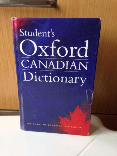 Student's Oxford Canadian Dictionary Barber Katherine, Hardcover