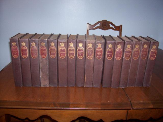 Antique collection of books