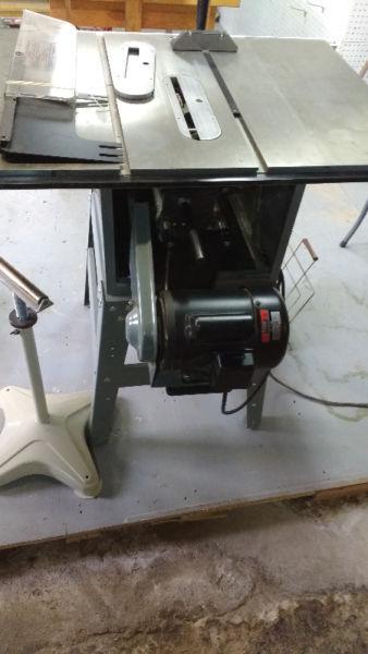 Kings table saw 220 volt 48 by 24 deck on