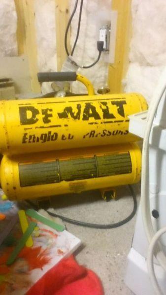 Dewalt compressor and reciprocating saw