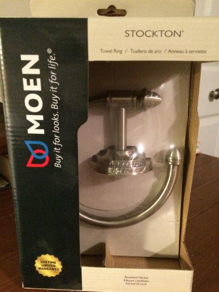 Moen Towel Ring (Stockton Collection)