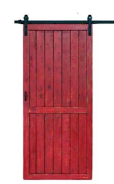New Rustic Sliding Door/Barn Door Hardware Asst. Styles & Finish
