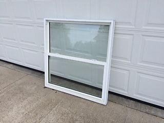 Vinyl Window 43 3/4 Wide by 45 1/2 inches high