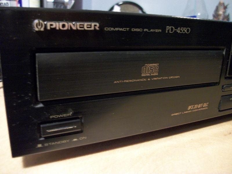 Vintage PIONEER CD Player Model # PD-4550 ( Made in Japan )