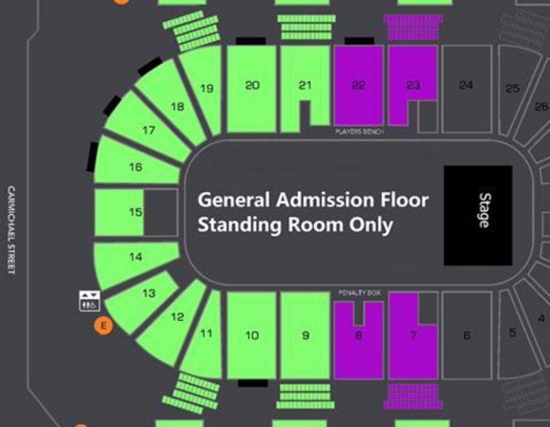 AMAZING LOWER BOWL SIMPLE PLAN CONCERT TICKETS !!!