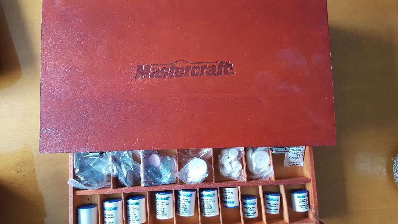 Mastercraft 500 piece Rotary Tool Accessory Set & tool