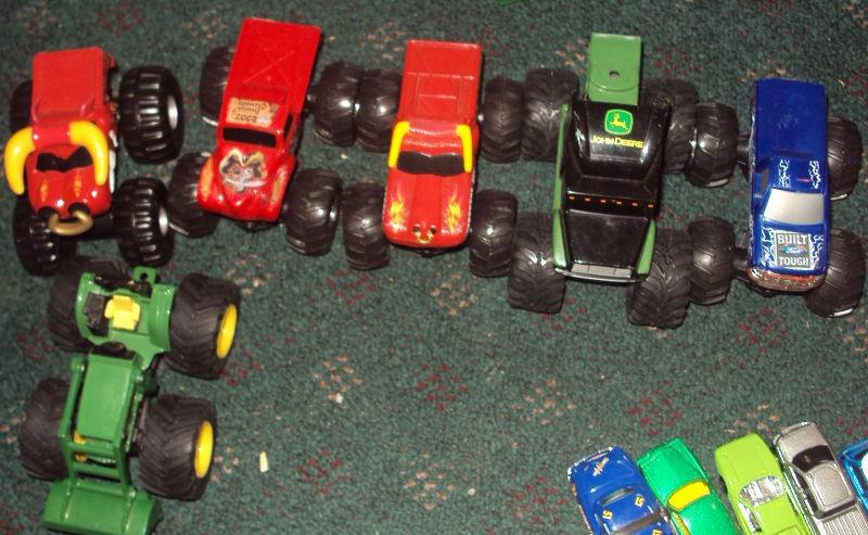 Mini Toy Monster Trucks