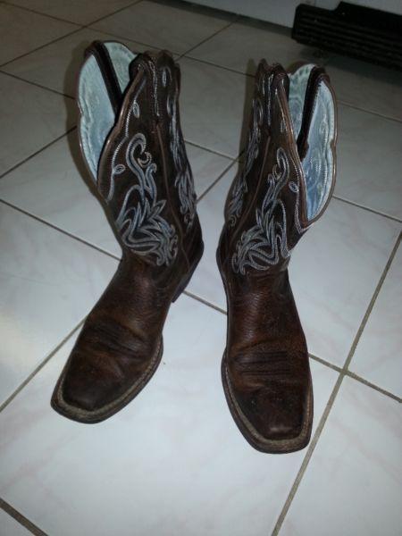 Ladies Ariat Cowboy boots - good condition