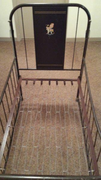 Antique childs bed