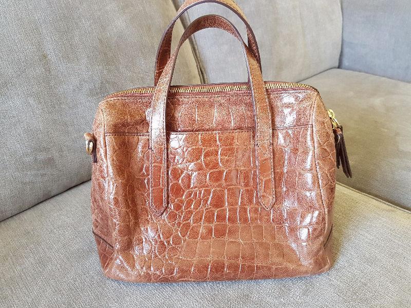 Fossil leather Sydney Satchel