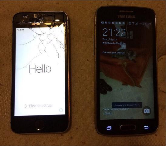 IPhone 5s & Samsung Galaxy Core LTE