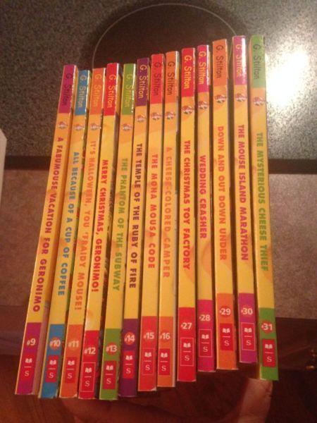 Geronimo Stilton books