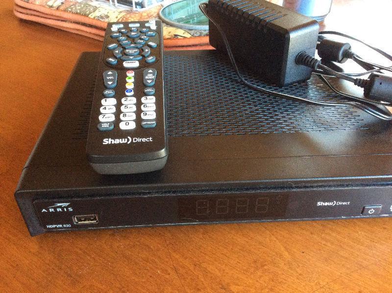 Shaw Direct (Star Choice) HDPVR 630 and Satallite dish for sale