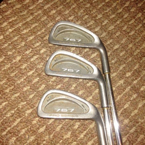767 Pro Series - front weight with blade heads. Custom setup 3-9