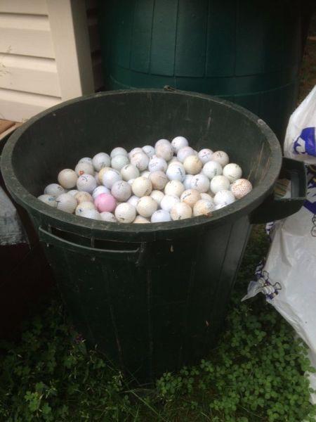 Experienced Golf Balls