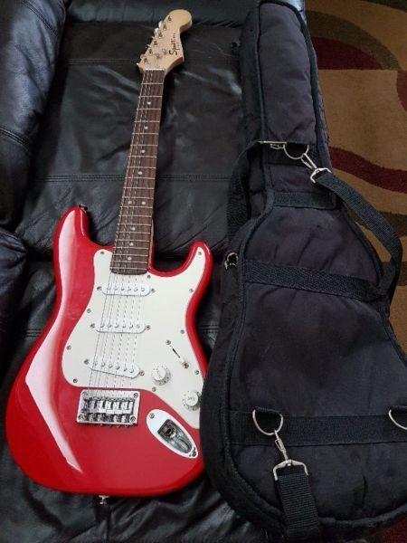 Squier electric guitar for kids