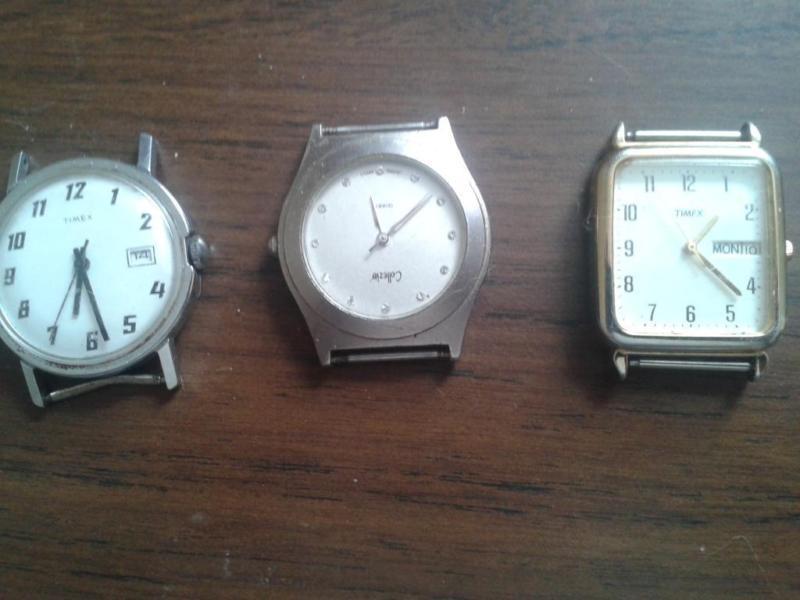 3 good working watches