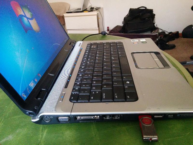 3GB RAM-DUAL CORE-WINDOWS 7-HP DV6000-MINT