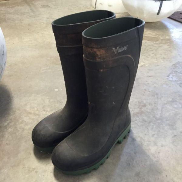Polyurethane safety boots