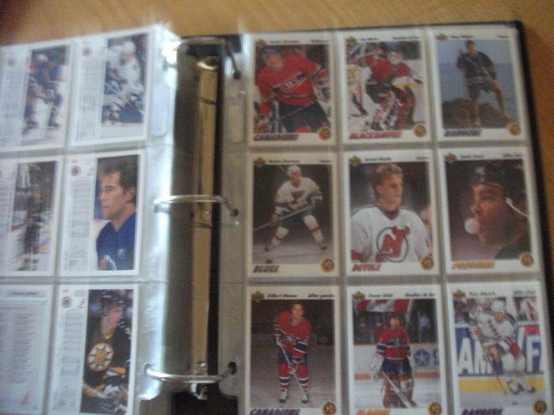 Carte de Hockey Upper Deck 1991-92 (X4)