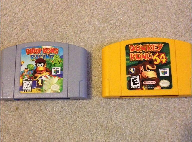 Donkey and Diddy Kong for N64 - PRICED TO MOVE