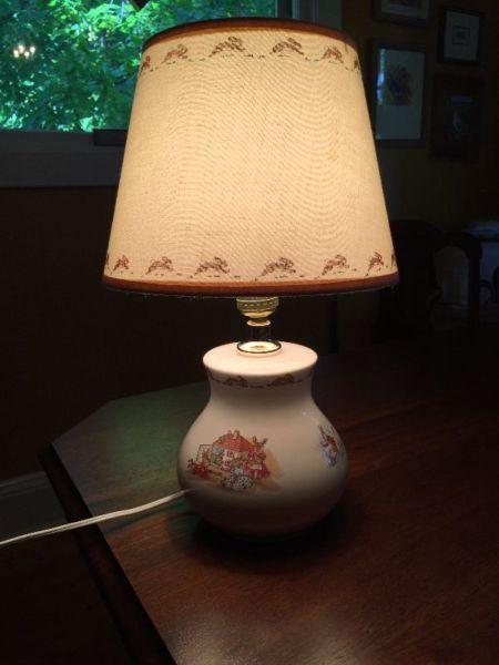 Royal Doulton Bunnykins lamp
