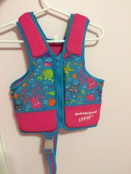 Toddler life jacket small ( 20-33lbs )