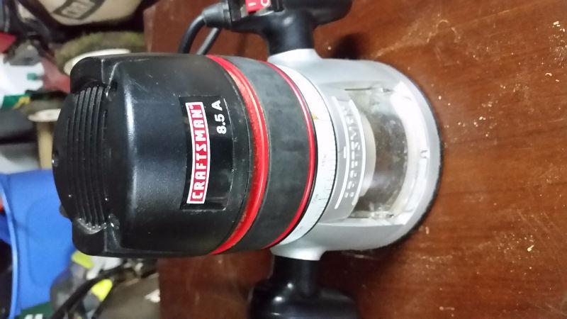 8.5 amp Craftsman router for sale