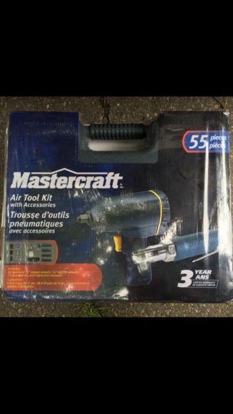Mastercraft Air Tool Kit with accessories