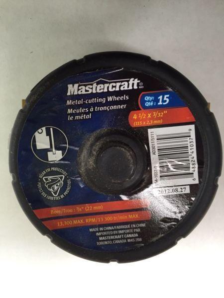 Mastercraft Metal Cutting Wheel Set (15)