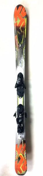 Used K2 Impact men's downhill skis with bindings 153 cm
