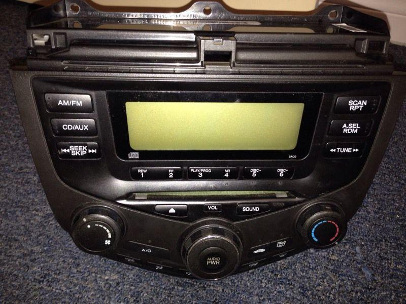 2004 Honda Accord Radio