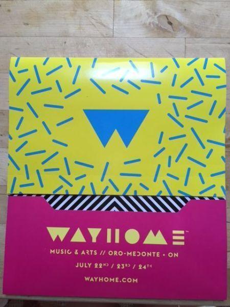 3-Day General Admission WayHome Music Festival Wristband