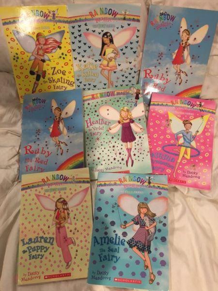 8 Rainbow magic fairy books