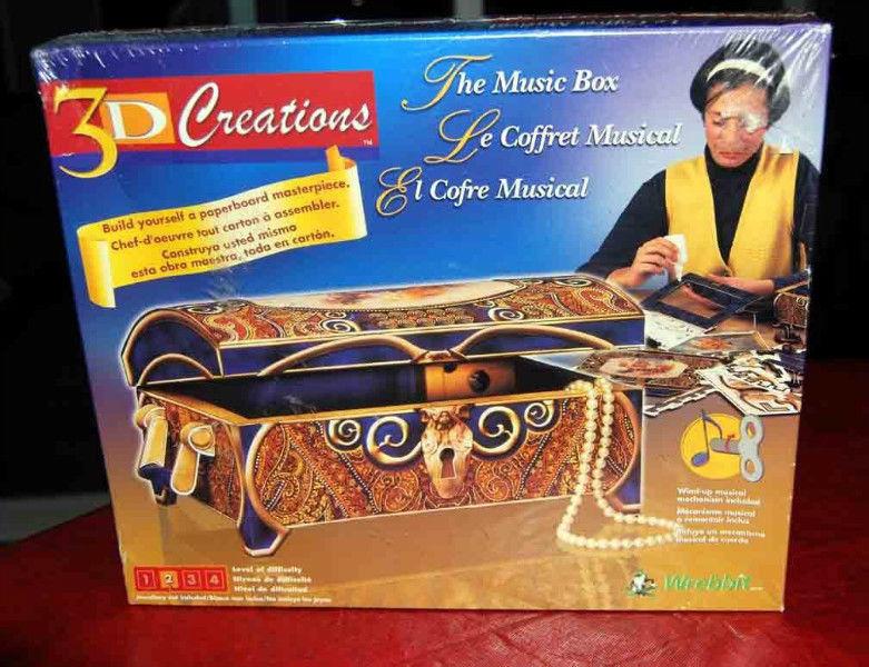 NEW SEALED Puzz-3D Wrebbit CREATIONS THE MUSIC BOX