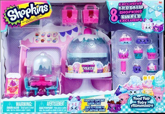 Shopkins Season 5 Frosted Cupcake Queen Cafe - Food Fair