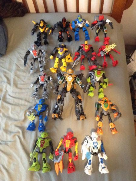 Lego Bionicle and Hero Factory Lots