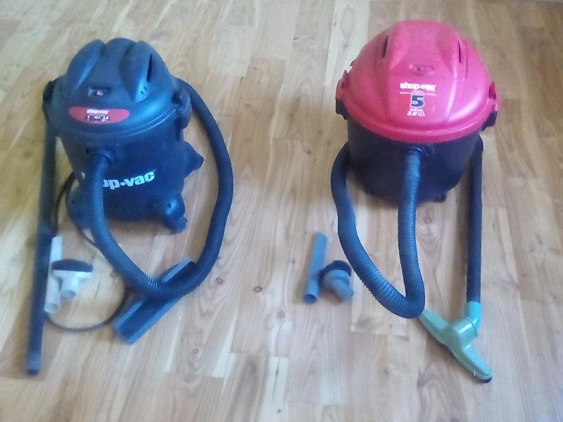ShopVac vacuum cleaners (2)