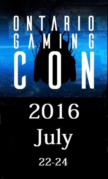 GAMING CON JULY 22-24  ST.LAWRENCE COLLEGE