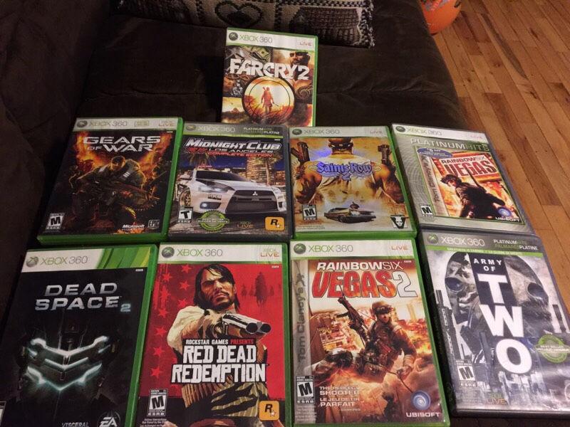 Wanted: XBOX 360 and PS3 GAMES