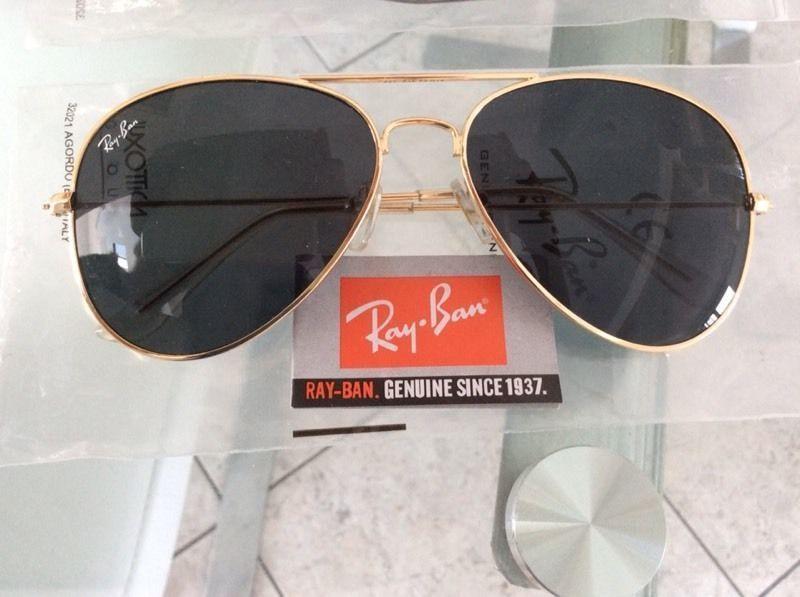 3 ray ban aviators sunglasses brand new