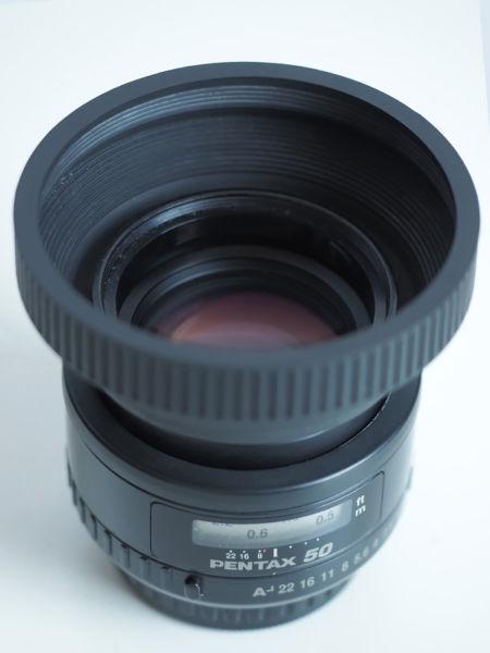 Objectif Pentax 50mm f/1.4 pour Pentax K